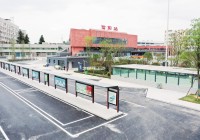 信阳火车站南广场建设进入收尾阶段